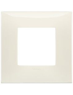 VIMAR 09662.02 Декоративна рамка технополимер, 2M, Слонова кост гланц, NEVE UP - Цена | LEDs4economy