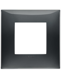 VIMAR 09662.03 Декоративна рамка технополимер, 2M, Сив гланц, NEVE UP - Цена | LEDs4economy