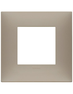 VIMAR 09662.12 Декоративна рамка технополимер, 2M, Гълъбово сив мат, NEVE UP - Цена | LEDs4economy