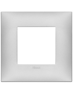 VIMAR 09662.21 Декоративна рамка технополимер, 2M, Сребърен мат, NEVE UP - Цена | LEDs4economy