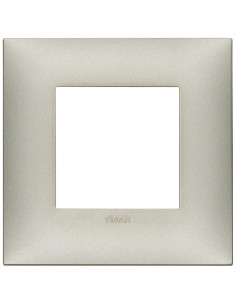 VIMAR 09662.22 Декоративна рамка технополимер, 2M, Никел мат, NEVE UP - Цена | LEDs4economy