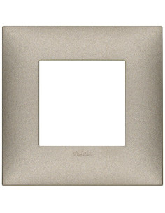 VIMAR 09662.23 Декоративна рамка технополимер, 2M, Титан мат, NEVE UP - Цена | LEDs4economy
