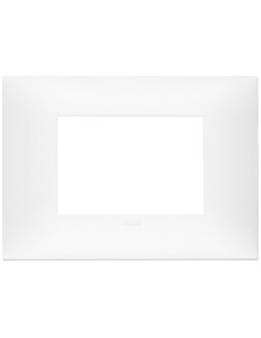 VIMAR 09673.11 Декоративна рамка технополимер, 3M, Бял мат, NEVE UP - Цена | LEDs4economy