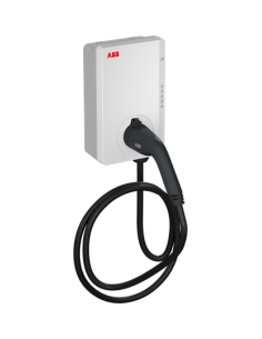 ABB Зарядна станция за стена Terra 22.1 kW, 3P 32A, с кабел 5m и конектор Type 2, IP54 IK08, RFID, /до изчерпване/ - 6AGC082158 