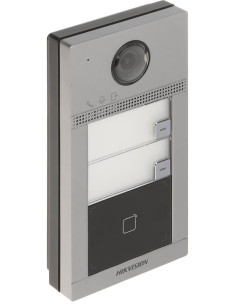 Hikvision Видео входен панел 2x за открит монтаж, алуминиев корпус IP65, RFID и Wi-Fi, IP система, - DS-KV8213-WME1 - Цена | LED