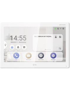 Hikvision Видео дисплей 10" IPS сензорен, Android, Wi-Fi, IP система, - DS-KH9510-WTE1 - Цена | LEDs4economy