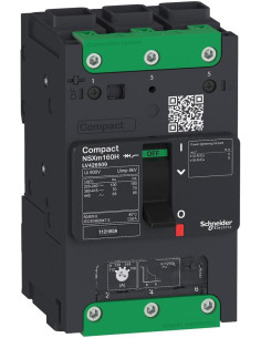 SE Автомат NSXm B 3P 100А TM 25kA, за DIN монтаж, регулируем (In x 0.7...1) /до изчерпване/ - LV426207 - Цена | LEDs4economy
