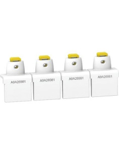 SE Клемни капаци Acti 9 iC60, iID 4P (20 бр.) - A9A26981 - Цена | LEDs4economy