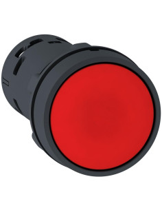 SE Бутон монолитен червен 1NC Ø22mm XB7 - XB7NA42 - Цена | LEDs4economy
