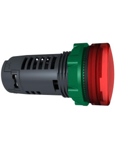 SE Сигнална лампа LED сглобена червена 230...240Vac Ø22mm XB5 - XB5EVM4 - Цена | LEDs4economy