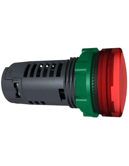 Сигнална лампа LED сглобена червена 230...240Vac Ø22mm XB5 SE