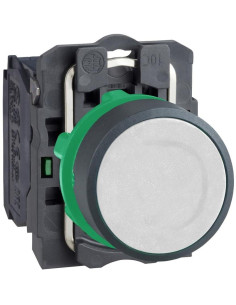 SE Бутон сглобен бял 1NO Ø22mm XB5 - XB5AA11 - Цена | LEDs4economy