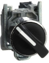 SE Превключвател черен 1-2 1NO Ø22mm XB4 - XB4BD21 - Цена | LEDs4economy