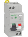 SE ДТЗ комбинирана Easy 9 1P+N 32A крива C 30mA тип AC 6kA 2 мод. - EZ9D35632 - Цена | LEDs4economy