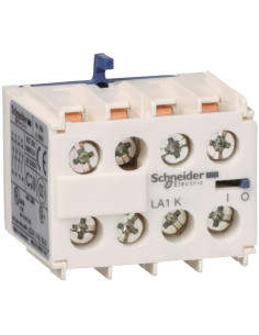 SE Блок помощни контакти TeSys K 4NO винтови клеми - LA1KN40 - Цена | LEDs4economy