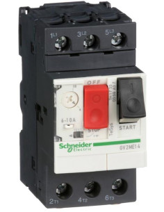 SE Моторна защита TeSys GV2ME 4kW TM 6...10A 100kA - GV2ME14 - Цена | LEDs4economy