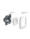 Legrand 754372 Allure рамка 2 х бяло zen /до изчерпване/ - 754372 - 3