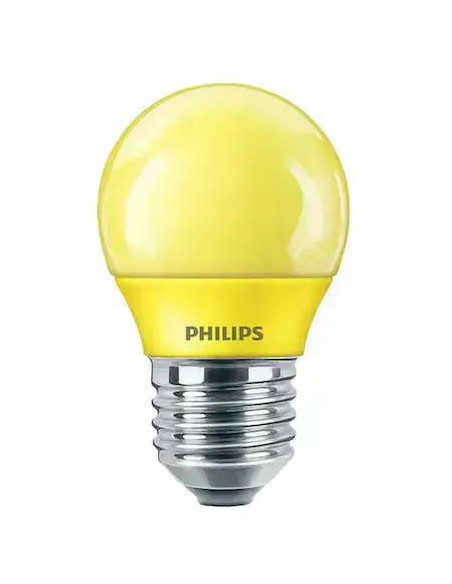 Philips Color LED Candle 3.1W E27 – жълта LED сфера