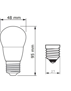 CorePro lustre ND 7-60W E27 840 P48 FR PHILIPS - Цена | LEDs4economy 2