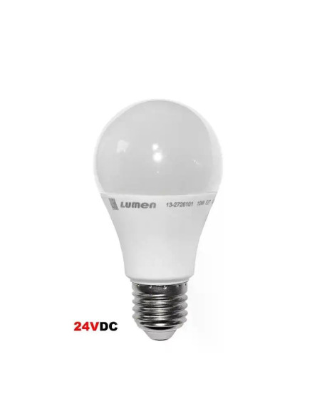 Adeleq LED крушка Lumen 10W 4000K E27 24V AC/DC - 13-2726101 | 