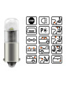 OSRAM Авто LED T4W 3893DWP-02B 1W 12V BA9S Ledvance 2бр. в опаковка - 4062172150354 - 20