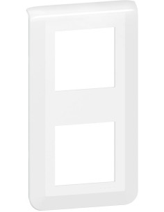 Legrand Лицева рамка 2х2 мод. вертикална цвят бял Mosaic NEW - 277822L - Цена | LEDs4economy