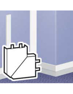 Legrand Плосък ъгъл за канал 75Х20мм DLP - 030303 - Цена | LEDs4economy