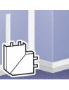 Legrand Плосък ъгъл за канал 75Х20мм DLP - 030303 - Цена | LEDs4economy