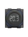 VIMAR 09470.CM Термостат с циферблат 100-240V 2M Карбон мат  NEVE UP