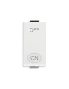 VIMAR 09016 Ключ 2P 20AX символ ON/OFF 250V 1М Бял  NEVE UP