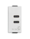 VIMAR 09292.CC C+C-USB захранване 5V 3A 1M бяло  NEVE UP