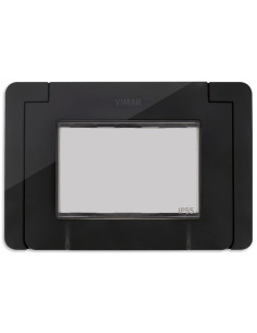VIMAR 09913.04 Капак противовлажен IP55 3M + винтове черен NEVE UP - Цена | LEDs4economy