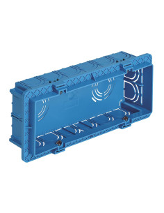 VIMAR V71306 Конзола за скрит монтаж 6/7М, за зидария, Light Blue, - Цена | LEDs4economy