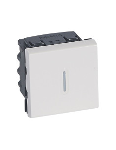 Legrand 077094 Ключ 20А за LED индикатор (067664) 2М бял Mosaic , - 077094 - Цена | LEDs4economy