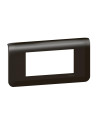Legrand Лицева рамка 4 мод. цвят Черен Mosaic NEW  - 079054L