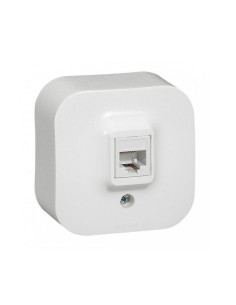 782424 Розетка RJ45 Forix, ОМ, UTP cat.5e, IP21, бял, Legrand - Цена | LEDs4economy