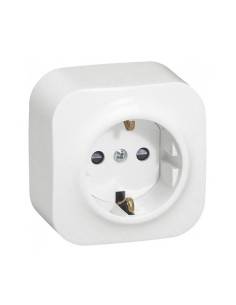 Legrand 782411 Контакт Forix, Schuko 2P+E 16A, ОМ, IP21, бял, - 782411 - Цена | LEDs4economy
