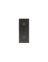 VIMAR 30016.G Двуполюсен ключ Linea, 2P 20 AX 250 V~ 1М, опц. подсветка, Black,  - 2