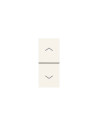 VIMAR 30062.B Бутон за щори Linea, 1P NO + 1P NO 10 A 250 V~ 1М, White,  - 2
