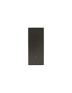 VIMAR 31000.G Лицев панел Linea, с предна подсветка, 1M, за In-line механизъм, Black, - Цена | LEDs4economy