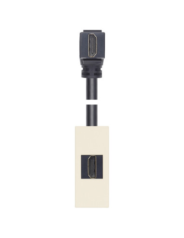 VIMAR 30346.HC HDMI Розетка Linea, с кабел на 90, 1М, Canvas,  