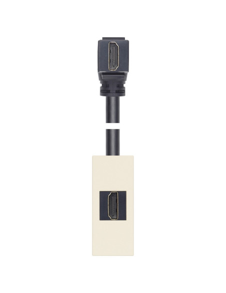 30346.HC HDMI Розетка Linea, с кабел на 90, 1М, Canvas, Vimar