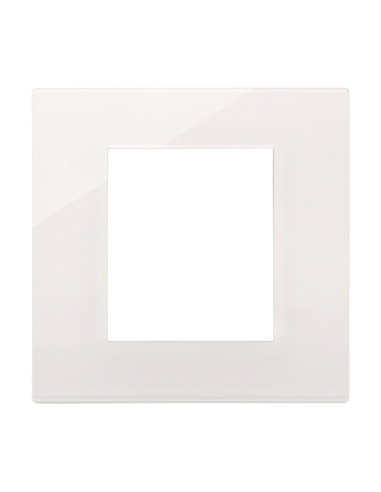 30642.40 Декоративна рамка Linea, 2M, Reflex white, Vimar