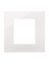 VIMAR 30642.40 Декоративна рамка Linea, 2M, Reflex white, 