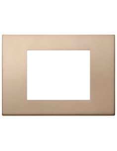 VIMAR 30653.71 Декоративна рамка Linea, 3M, Metal Bronze, - Цена | LEDs4economy 2