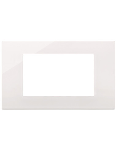 30654.40 Декоративна рамка Linea, 4M, Reflex white, Vimar