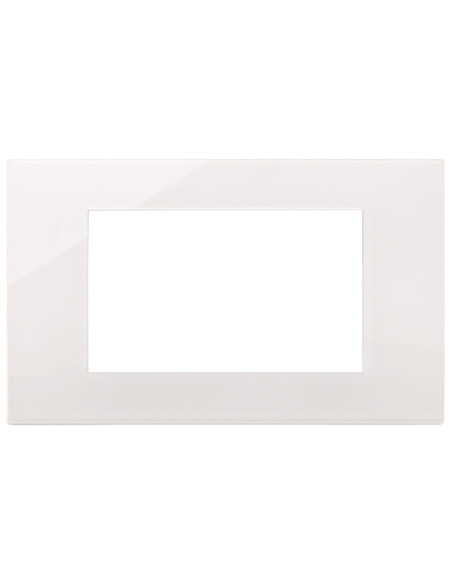 30654.40 Декоративна рамка Linea, 4M, Reflex white, Vimar