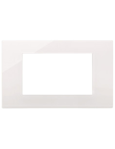 VIMAR 30654.40 Декоративна рамка Linea, 4M, Reflex white, - Цена | LEDs4economy 2