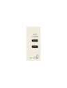 VIMAR 30292.CCC USB Контакт Linea, C+C 15W 3A 5V 1M, Canvas,  - 2