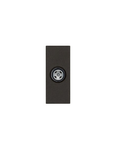VIMAR 30300.01G TV-RD-SAT Розетка Male Linea, 1M, Black, - Цена | LEDs4economy 2
